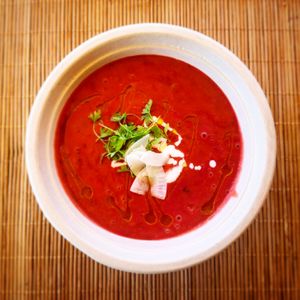 soup of the day at Shani's Kitchen in Colares