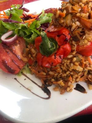 Hugh portion! at Paula's Bistro in Funchal