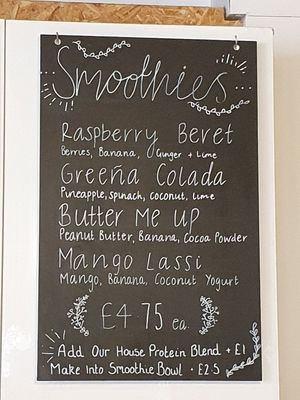 Smoothies at Open House Deli in Winchester