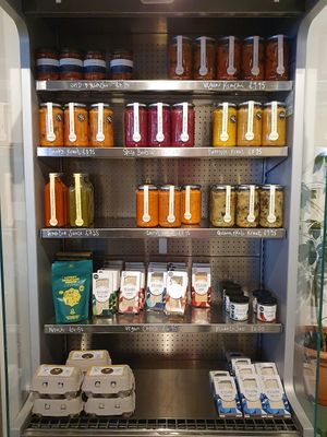 Chilled deli items at Open House Deli in Winchester