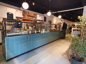 Counter at Open House Deli in Winchester