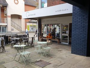 Exterior at Open House Deli in Winchester