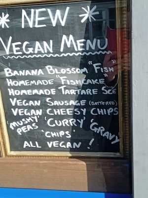  at Laura's Fish Bar in Whitley Bay