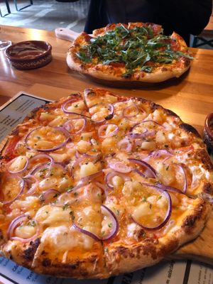 The base is so good but try to avoid the cheese  at DogTown Lagos in Lagos