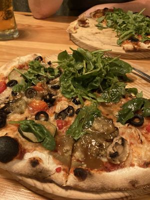 Shrek pizza at DogTown Lagos in Lagos