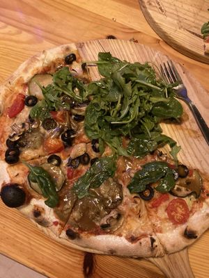 Shrek pizza at DogTown Lagos in Lagos