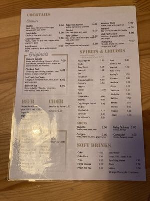 Drinks at DogTown Lagos in Lagos