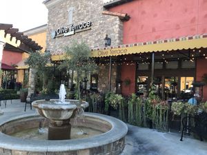 Outside at Olive Terrace Bar & Grill in Santa Clarita