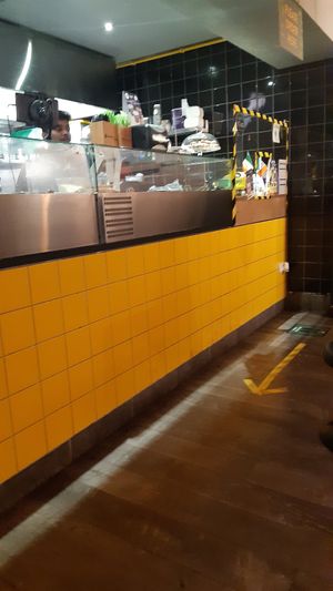 Ordering area at Umi Falafel - North City in Dublin