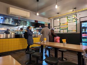 Counter at Umi Falafel - North City in Dublin