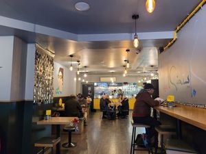 Quite small place at Umi Falafel - North City in Dublin