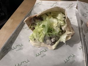 Umi  at Umi Falafel - North City in Dublin