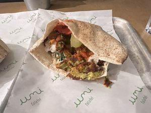 Umi  at Umi Falafel - North City in Dublin