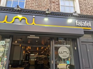 E at Umi Falafel - North City in Dublin