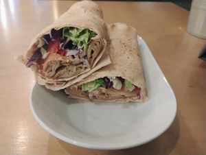 Plant-based shawarma at Umi Falafel - North City in Dublin