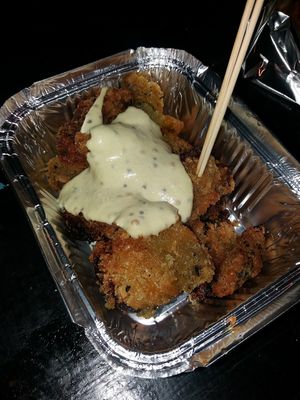 Magic fries - onion only at Veganistan Brat in Kyiv