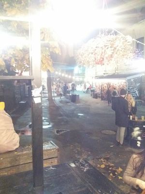 Yard at Veganistan Brat in Kyiv