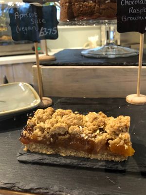 Apricot Slice at St Nectan's Glen in Tintagel