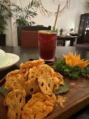   at Shamballa Vegetarian Restaurant & Tea House in Ho Chi Minh City