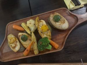   at Shamballa Vegetarian Restaurant & Tea House in Ho Chi Minh City