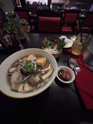 Pho  at Shamballa Vegetarian Restaurant & Tea House in Ho Chi Minh City