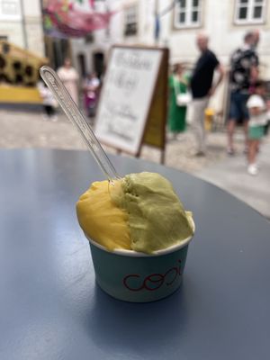 Mmm  at Gelataria COSI in Coimbra