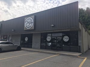 Front of Building at The Dish Cafe in Daniels