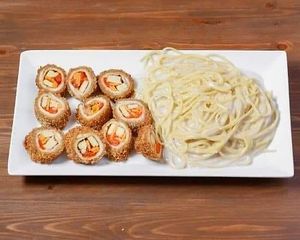 Vegan Cordon Bleu at Yalla Vegan in Cairo