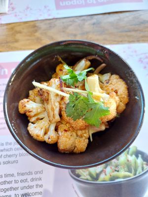 Bang bang cauliflower at Wagamama in Paphos