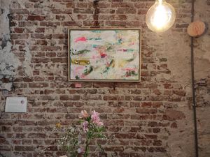 Paintings for sale at Life's a Peach in Utrecht