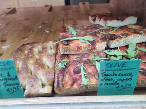Focaccia at Life's a Peach in Utrecht