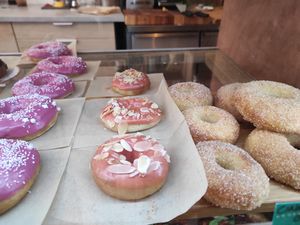 Vegan donuts at Life's a Peach in Utrecht