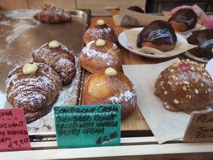 Vegan croissants at Life's a Peach in Utrecht
