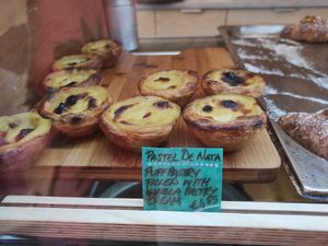 Pastel de nata vegan (BEST EVER) at Life's a Peach in Utrecht