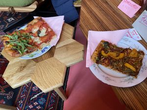 Focaccias  at Life's a Peach in Utrecht