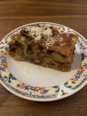 Lasagne: a bit bland  at Life's a Peach in Utrecht