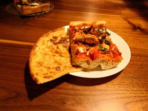 Farinata Focaccia at Life's a Peach in Utrecht