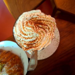 Choco latte at Life's a Peach in Utrecht