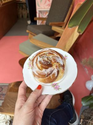 With lavender   at Life's a Peach in Utrecht