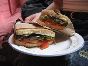 sandwich  at Life's a Peach in Utrecht