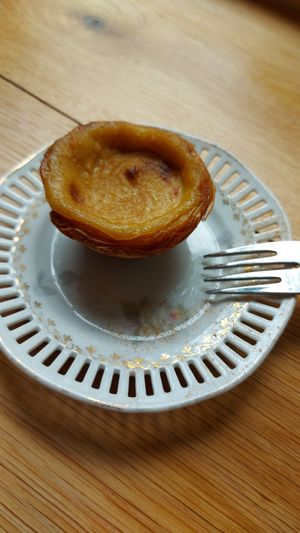 Vegan pastel de nata at Life's a Peach in Utrecht