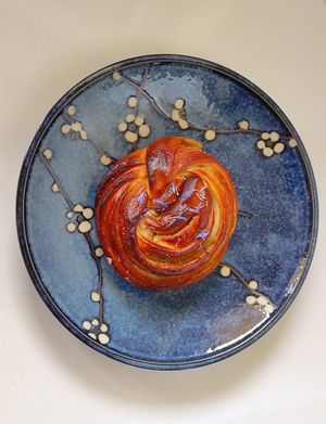 Cardamom bun at Life's a Peach in Utrecht