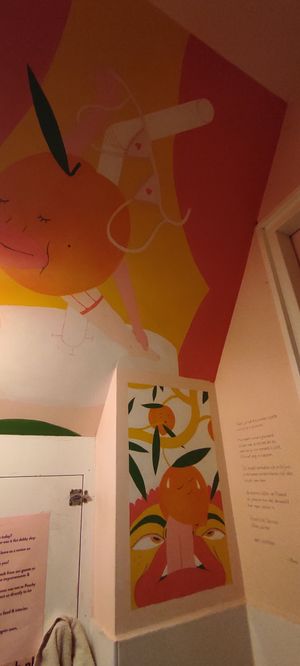 Toilet at Life's a Peach in Utrecht