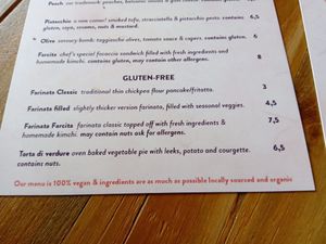 Gluten-free savoury menu (summer 2025) at Life's a Peach in Utrecht