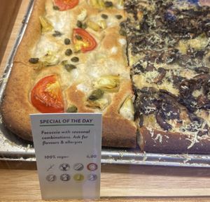 Special focaccia Thursday 20 Nov 2025  at Life's a Peach in Utrecht