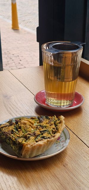 quiche of the day at Life's a Peach in Utrecht