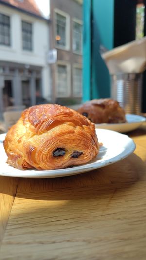 Pain au chocolat at Life's a Peach in Utrecht