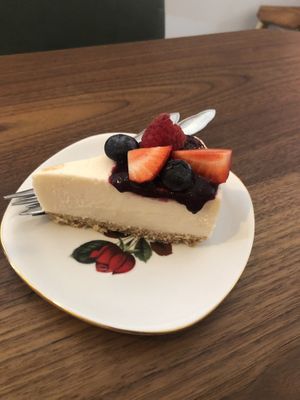 Cheesecake at Life's a Peach in Utrecht