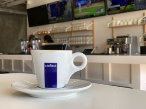 Decent espresso considering they just opened...  at The Modern Vegan in San Diego