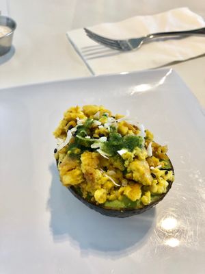 Avocado Appetizer  at The Modern Vegan in San Diego